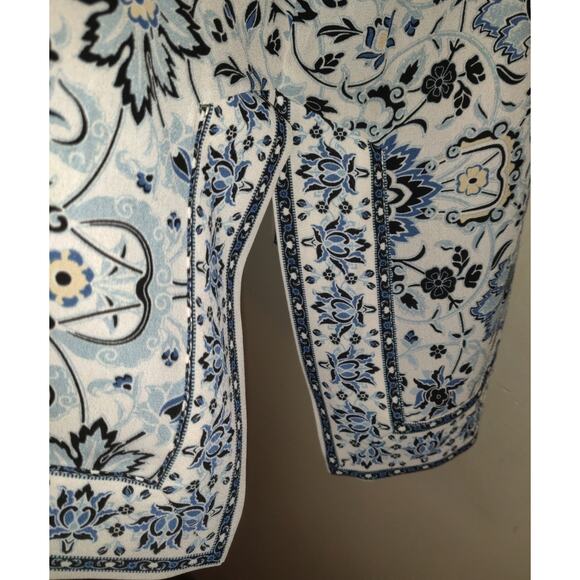 Max Studio Open Front Kimono Womens 2X Top Flowy Cottage Resort Wear Romantic - Picture 6 of 16